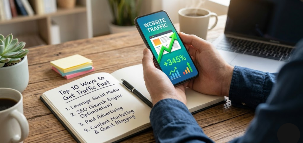 Increase website traffic